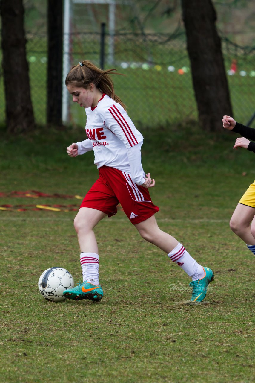 Bild 284 - B-Juniorinnen Tus Tensfeld - TSV Gnutz o.W. : Ergebnis: 1:3